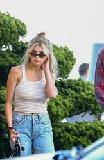 CHARLOTTE MCKINNEY Leaves Nobu in Malibu 05/26/2018