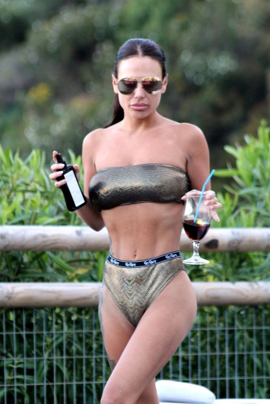 CHATELLE CONNELLY in Bikini on Holiday in Marbella 05/15/2018