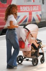 CHELSEE HEALEY at Manchester Piccadilly Train Station 05/24/2018