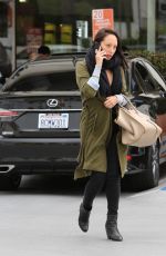 CHERYL BURKE Out for Coffee in Los Angeles 05/11/2018