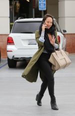 CHERYL BURKE Out for Coffee in Los Angeles 05/11/2018