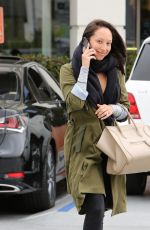 CHERYL BURKE Out for Coffee in Los Angeles 05/11/2018