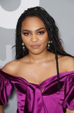 CHINA ANNE MCCLAIN at CW Network Upfront Presentation in New York 05/17/2018