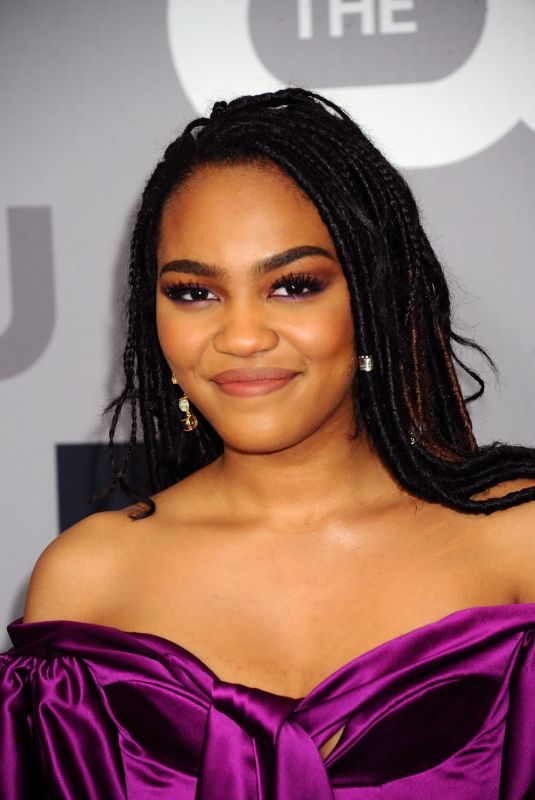 CHINA ANNE MCCLAIN at CW Network Upfront Presentation in New York 05/17/2018