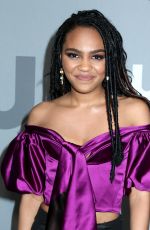 CHINA ANNE MCCLAIN at CW Network Upfront Presentation in New York 05/17/2018