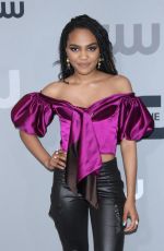 CHINA ANNE MCCLAIN at CW Network Upfront Presentation in New York 05/17/2018