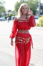 CHLOE MEADOWS on the Set of TOWIE in Brentwood 05/03/2018