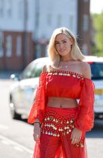 CHLOE MEADOWS on the Set of TOWIE in Brentwood 05/03/2018