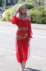 CHLOE MEADOWS on the Set of TOWIE in Brentwood 05/03/2018
