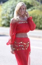 CHLOE MEADOWS on the Set of TOWIE in Brentwood 05/03/2018