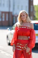 CHLOE MEADOWS on the Set of TOWIE in Brentwood 05/03/2018