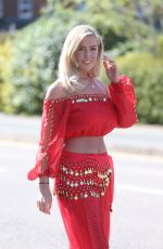 CHLOE MEADOWS on the Set of TOWIE in Brentwood 05/03/2018
