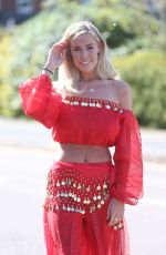 CHLOE MEADOWS on the Set of TOWIE in Brentwood 05/03/2018