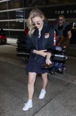 CHLOE MORETZ at LAX Airport in Los Angeles 05/20/2018