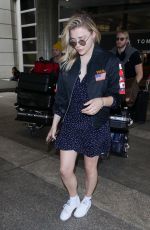CHLOE MORETZ at LAX Airport in Los Angeles 05/20/2018