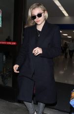 CHLOE MORETZ at Los Angeles International Airport 05/01/2018
