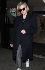 CHLOE MORETZ at Los Angeles International Airport 05/01/2018