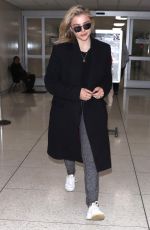 CHLOE MORETZ at Los Angeles International Airport 05/01/2018