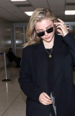 CHLOE MORETZ at Los Angeles International Airport 05/01/2018