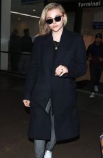 CHLOE MORETZ at Los Angeles International Airport 05/01/2018