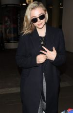 CHLOE MORETZ at Los Angeles International Airport 05/01/2018