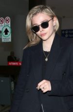 CHLOE MORETZ at Los Angeles International Airport 05/01/2018