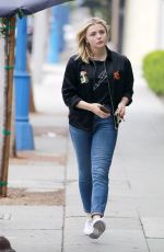 CHLOE MORETZ Out and About in Hollywood 05/24/2018