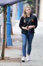 CHLOE MORETZ Out and About in Hollywood 05/24/2018