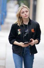 CHLOE MORETZ Out and About in Hollywood 05/24/2018