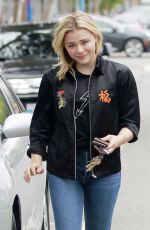 CHLOE MORETZ Out and About in Hollywood 05/24/2018