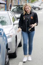 CHLOE MORETZ Out and About in Hollywood 05/24/2018