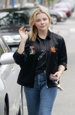 CHLOE MORETZ Out and About in Hollywood 05/24/2018