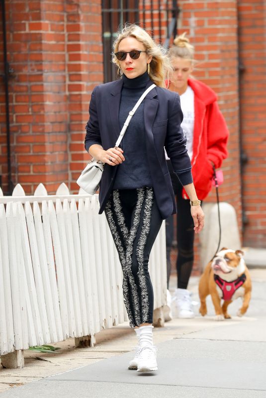 CHLOE SEVIGNY Out and About in New York 05/21/2018