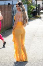 CHLOE SIMS on the Set of TOWIE in Brentwood 05/03/2018