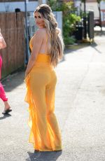 CHLOE SIMS on the Set of TOWIE in Brentwood 05/03/2018
