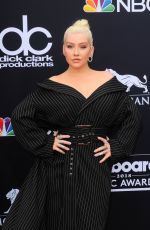 CHRISTINA AGUILERA at Billboard Music Awards in Las Vegas 05/20/2018