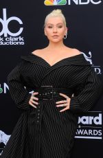 CHRISTINA AGUILERA at Billboard Music Awards in Las Vegas 05/20/2018