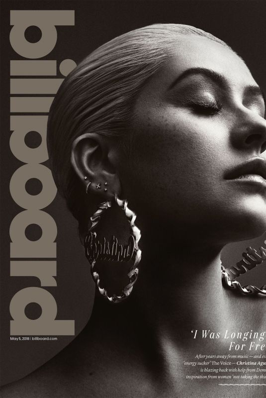 CHRISTINA AGUILERA for Billboard Magazine, May 2018