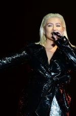 CHRISTINA AGUILERA Performs at Formula 1 World Championship in Azerbaijan 04/18/2018