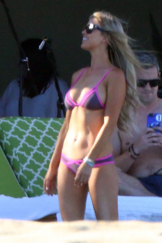 CHRISTINA EL MOUSSA in Bikini at a Pool in Los Cabos 05/10/2018