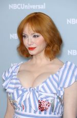 CHRISTINA HENDRICKS at NBCUniversal Upfront Presentation in New York 05/14/2018