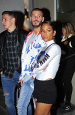 CHRISTINA MILIAN and Matt Pokora at Catch LA in West Hollywood 05/27/2018