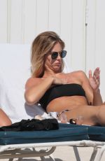 CIARA LEBAMOFF in Bikini on the Beach in Miami 05/19/2018