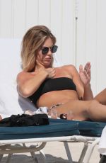 CIARA LEBAMOFF in Bikini on the Beach in Miami 05/19/2018