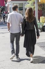 CINDY CRAWFORD and Rande Gerber Leaves Their Hotel in New York 05/09/2018