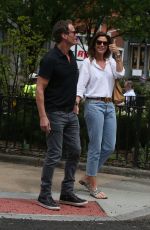 CINDY CRAWFORD and Rande Gerber Out in New York 05/05/2018