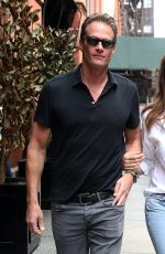 CINDY CRAWFORD and Rande Gerber Out in New York 05/05/2018