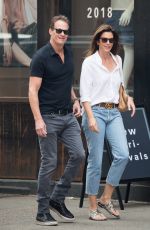 CINDY CRAWFORD and Rande Gerber Out in New York 05/05/2018