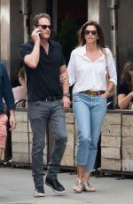 CINDY CRAWFORD and Rande Gerber Out in New York 05/05/2018