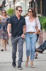 CINDY CRAWFORD and Rande Gerber Out in New York 05/05/2018